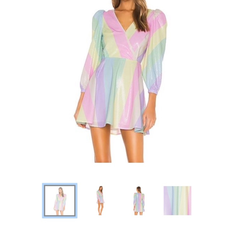 Olivia Rubin Amber Neapolitan Colored Dress